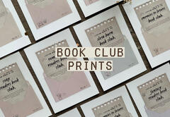 book club trope prints.