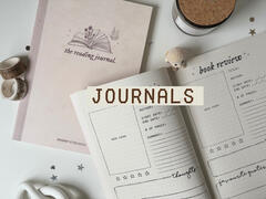 reading journals.